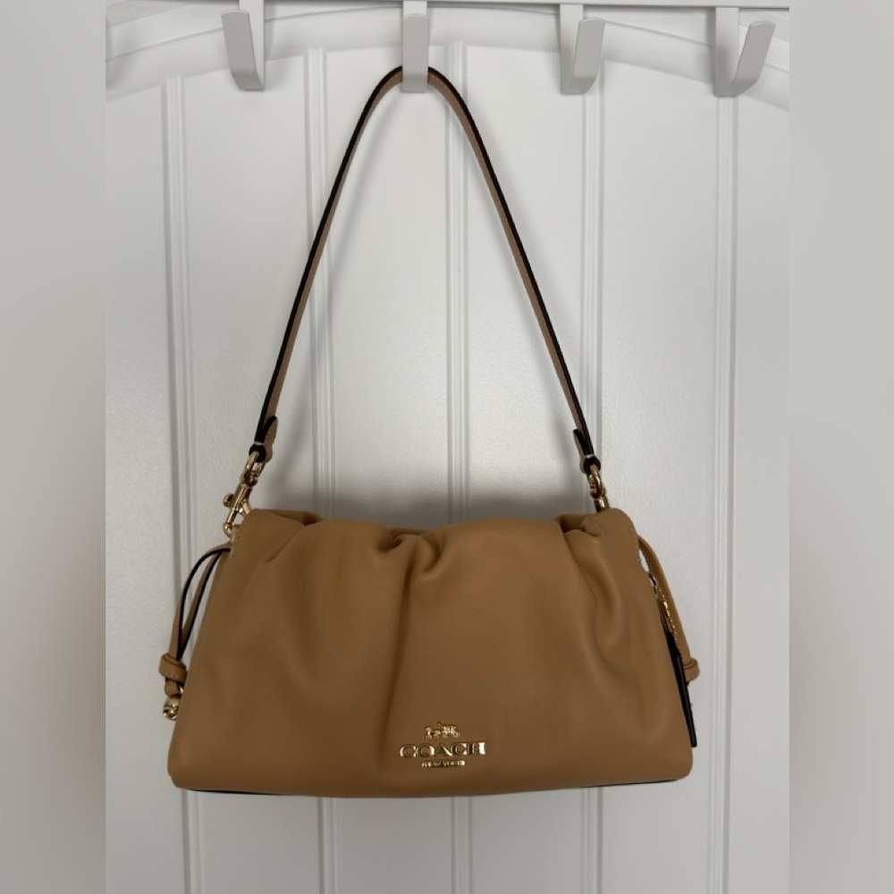 COACH Faye Shoulder Bag with Ruching CV529